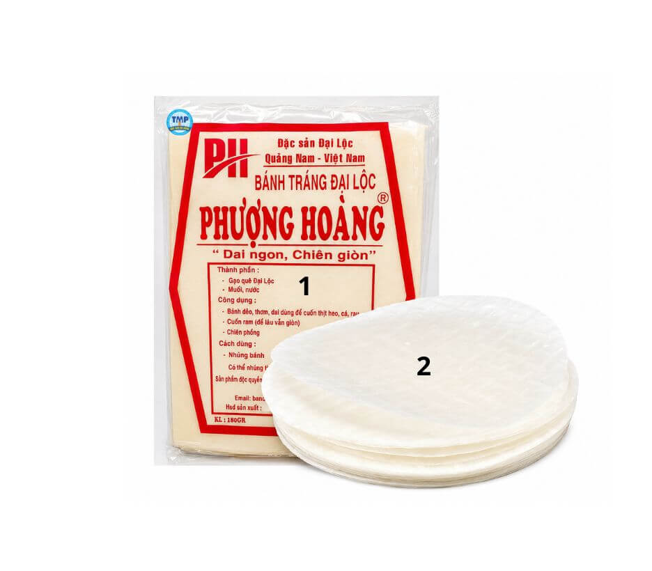 Bánh Tráng Đại Lộc Phượng Hoàng Cuốn Là Mê!